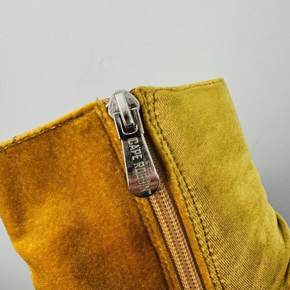 Women’s Brown Suede Leather heeled Bootie Womens Size 8 - Picture 10 of 11